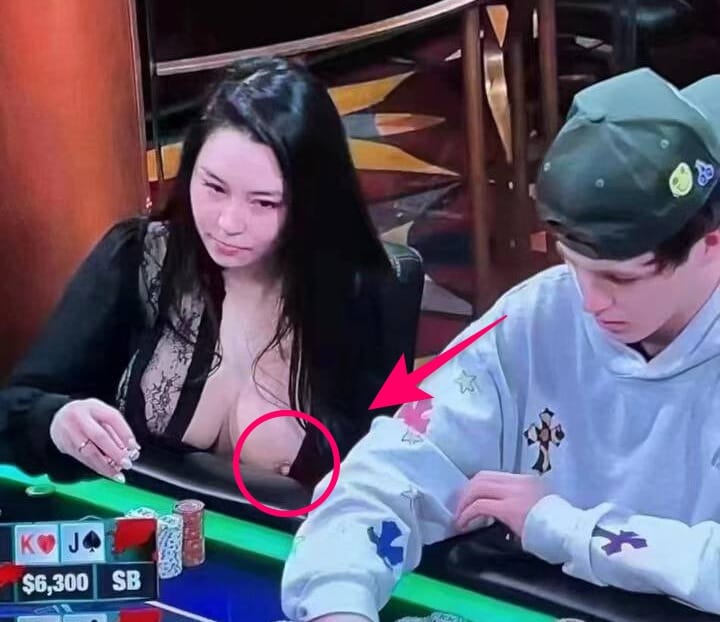 【動画あり】日本人女性ポーカープレイヤー『乳首チラ見せ戦法』で海外カジノを出禁にｗｗｗ
