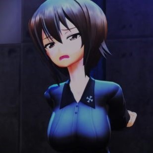 【MMD-R18, ガルパン】まほさんが固定ピストンに縛られ、マジイキするまで突かれるエロアニメ