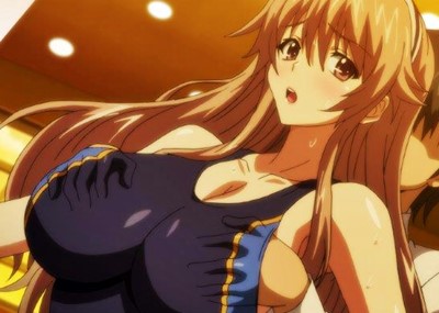 【LOVELY×CATION THE ANIMATION #2】競泳水着に収まりきらない豊満な身体を持つ女教師との夜のプールで秘密の逢瀬…♪