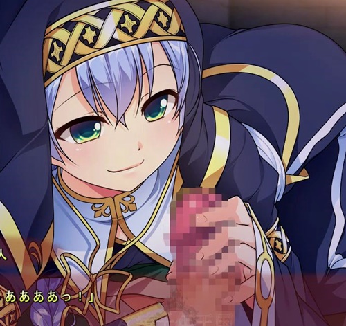 サキュバスの淫毒に犯された勇者はその昂ぶりを聖女に鎮めてもらうことに…『女装千年王国』体験版Part03