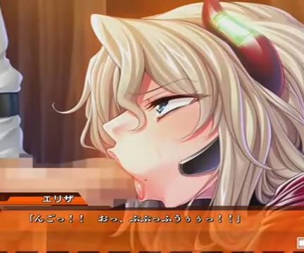 『監獄アカデミア』姉御肌の女将校が学生の巨根を目の前にして、チンカス掃除フェラさせられる!