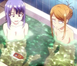 【だがしかし2】ほたるさんとサヤ師が一緒にお風呂っ！？男なら覗くしかないだろ！！