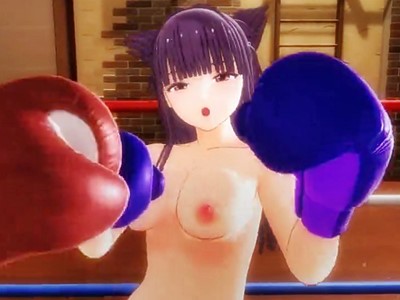 【VR・リョナ】全裸の女の子をボクシングでボコボコにして首絞めックスするVRエロゲ！
