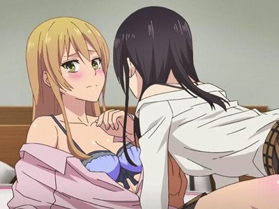 【百合・レズ】新しく姉妹になった女の子と百合百合な関係になっちゃう一般アニメ