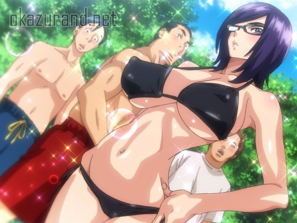 「おっぱいでっか!えっろ!!」美人で巨乳な彼女に男たちの視線がクギ付け!(メガネnoメガミ #2)