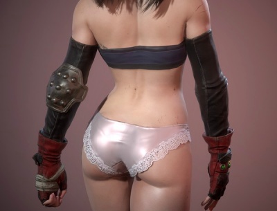 FF7ティファの3Dファンアートがエロい件wwwwwww