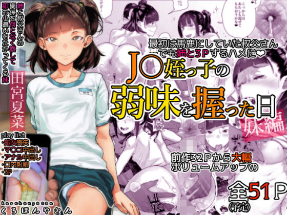 『J〇姪っ子の弱味を握った日～妹編～』クソ生意気なメスガキを脅迫してわからせる話の続編