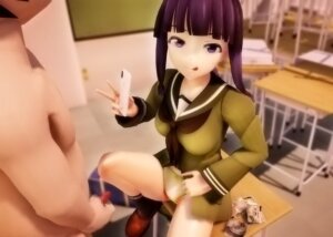 【艦これMMD】クラスメイトの北上さんは3000円で見抜きさせてくれるらしい