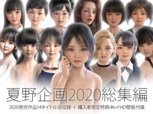 『夏野企画 2020総集編 全14本セット』10代美少女が集まる会員制グラビアサイトでVIPユーザーだけが見れる裏コンテンツをまとめました♪