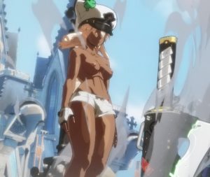 【GUILTY GEAR -STRIVE-】新作ギルティギアのゲームにエロMODが登場！ラムレザルとメイを全裸に剥いて対戦しよう！