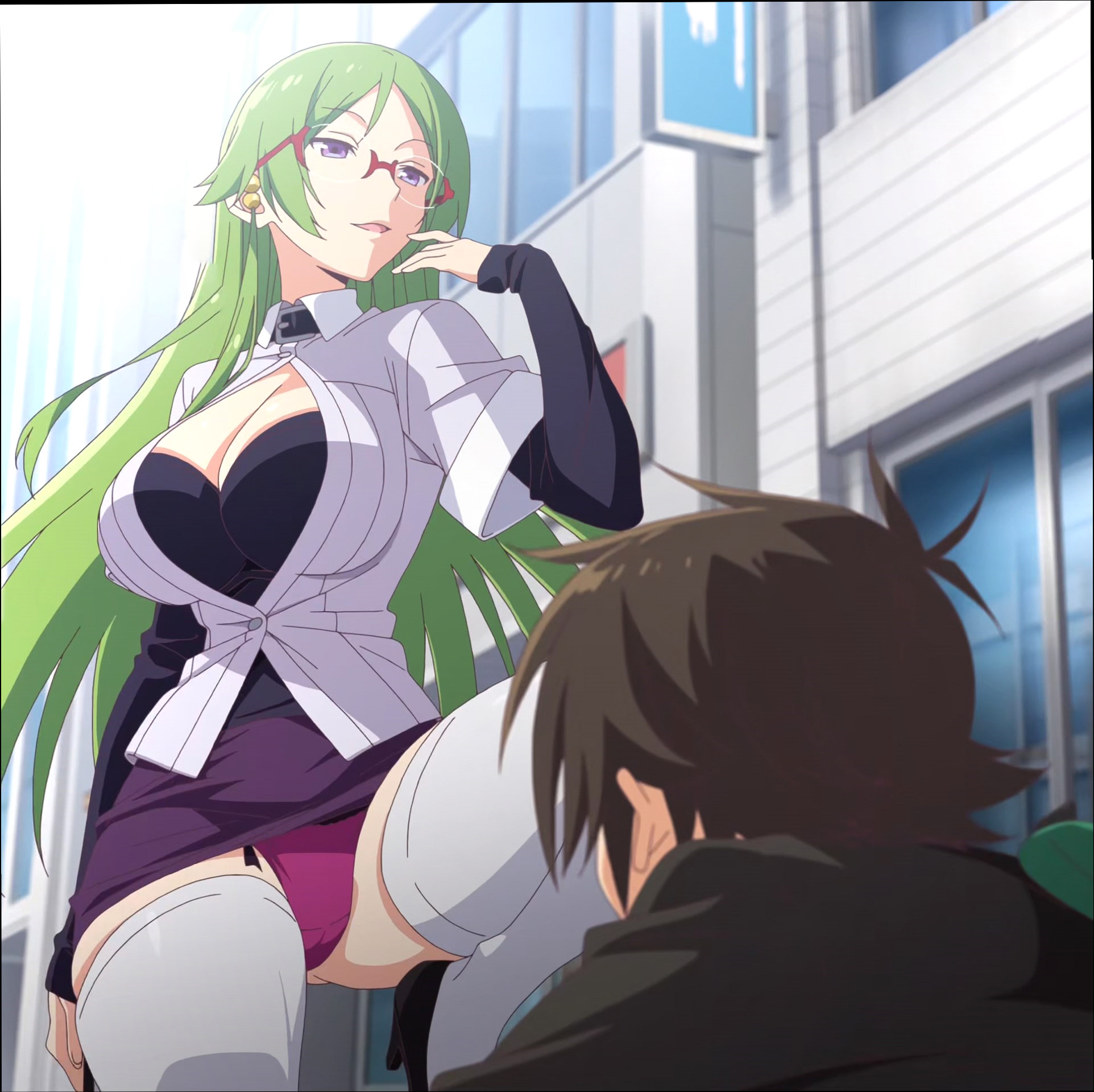 アニメ パンチラ シーン