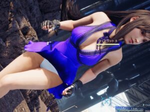 【超朗報】PC版のFF7RでエロMOD登場！ティファの純白パンツ解禁でいつでも見放題！