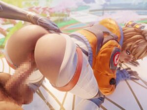 【エロ動画】Apexで負けた腹いせに女キャラをバックで犯しまくったったｗｗｗｗｗ