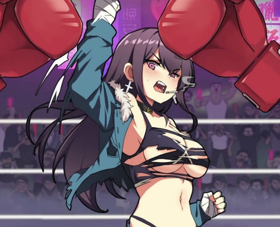 『女拳主義F-ist』Steamにエッチな格闘ゲームが登場、ダメージで衣装破壊あり、おっぱい丸出しにｗｗｗ