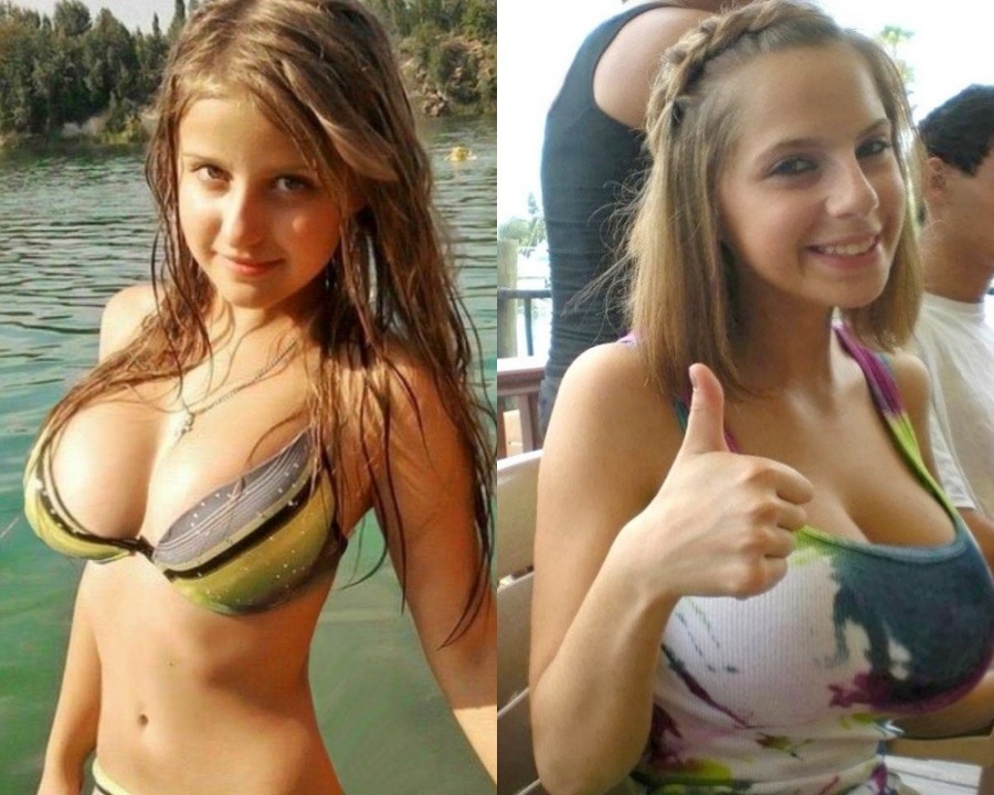 【画像】超美人国家ロシアの一般的な女子中学生（14）がコレ。おっぱいがデカ過ぎるｗｗｗ