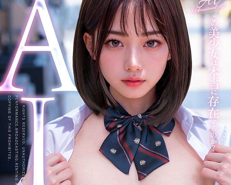 『AI美少女アイドル 咲乃ミライ18歳』AI生成された美少女がついにAVデビュー。AVの歴史が塗り替えられる･･･