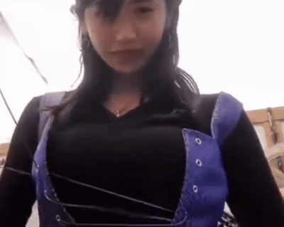 【動画あり】爆乳女子大生、デカすぎて服の試着に苦戦。店員も困惑してしまう😰
