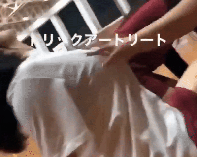 【動画あり】巨乳JCさん、若くて張りのあるお乳を友達に揉まれて喘ぐwww