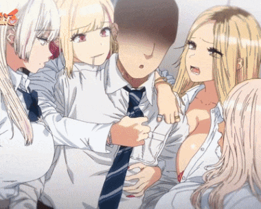 『OVA おしかけ！爆乳ギャルハーレム性活 #1』駅前でギャル集団にカツアゲされてるおっさんいたｗ ⇒ その後、羨ましい展開に･･･
