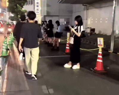 【動画】日本の立ちんぼエリアで酔いつぶれた女の子たち ⇒ 映像が拡散されて海外で5000万再生･･･